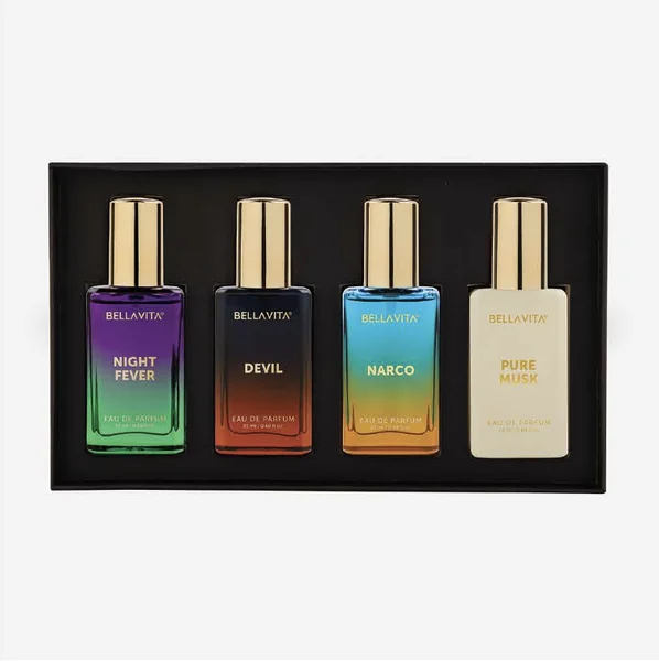 Bella Vita Unisex Scents Gift Set (4 x 20ml)