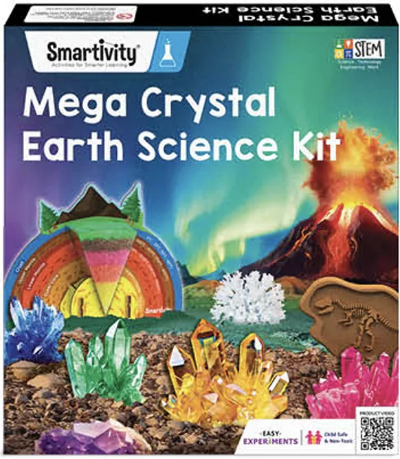 Smartivity Mega Crystal Earth Science Kit (8+ Years)