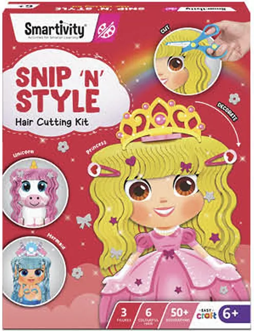 Smartivity Snip 'N' Style Hair Cutting Kit (6+ Years)