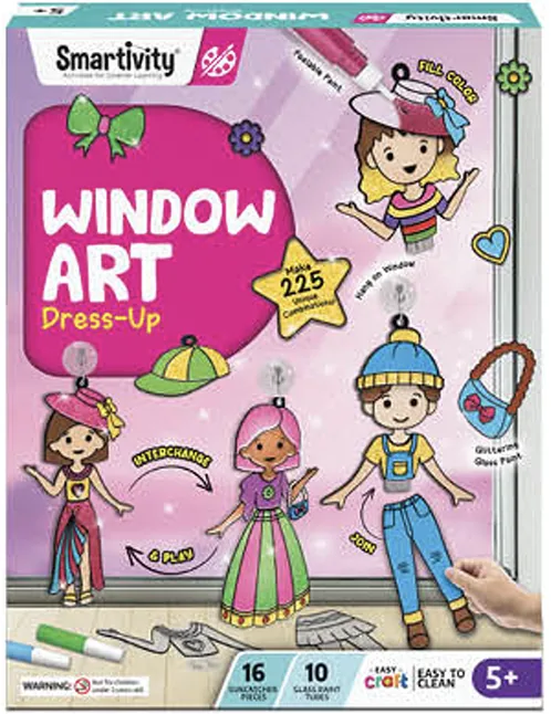 Smartivity Window Art Dress-Up (5+ Years)